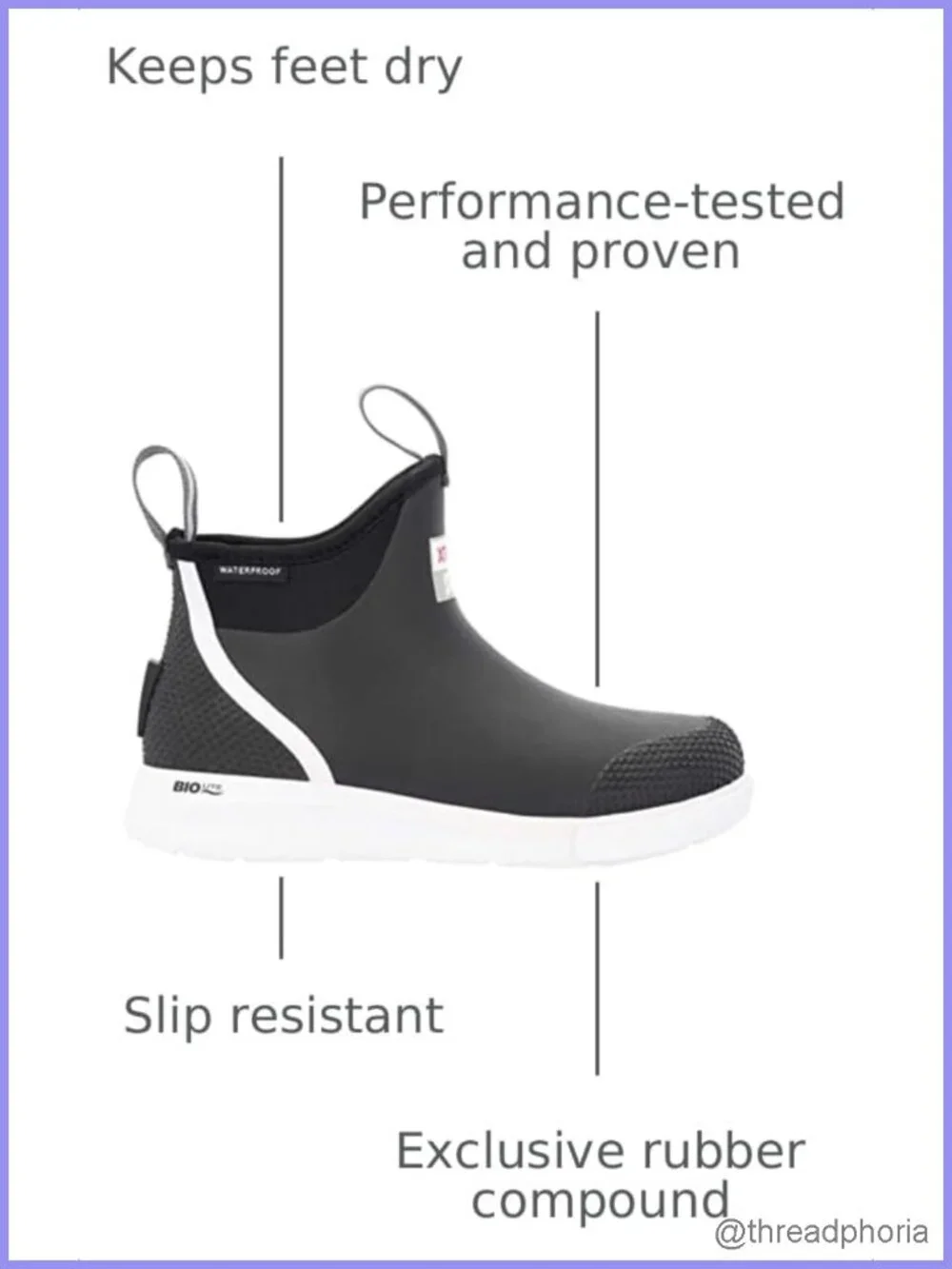 N/A waterproof ankle